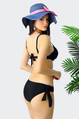 Costum de baie doua piese Ravena, cu slip reglabil si sutien push up spate