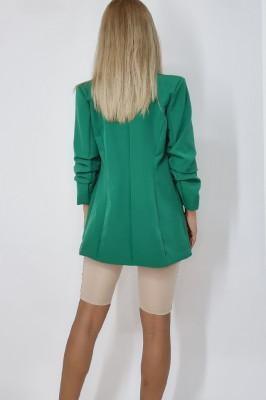 Sacou casual Nora, de lungime medie, Verde4