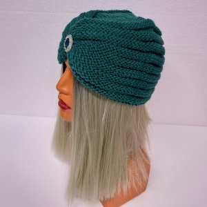 eleganta incepe cu un turban crosetat