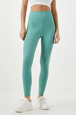 Colanti fitness Slim Vibes, aspect reiat, tetra si banda lata in talie cu efect modelator 3