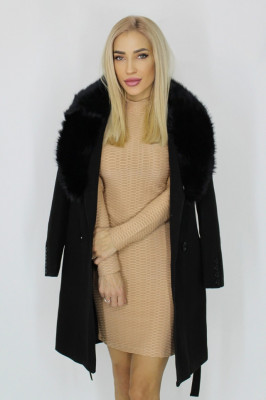 palton elegant din lana