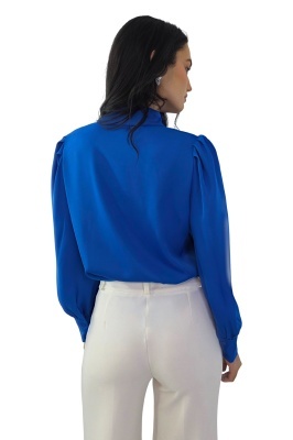camasa albastru premium dama s/m