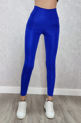 Colanti lycra Marvie cu talie inalta, Albastru