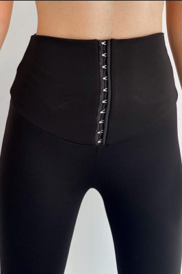 Colanti modelatori Memos, cu corset in talie, material calitativ
