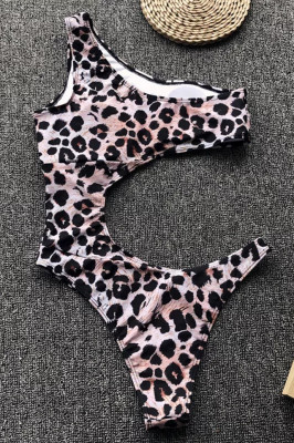 Costum de baie intreg Jane leopard