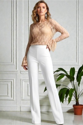 bluza eleganta dama cu maneci lungi bej
