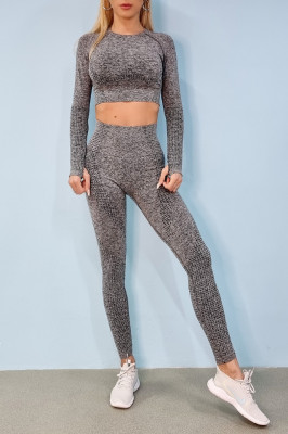 Compleu Fitness Wish,  Gri-fata