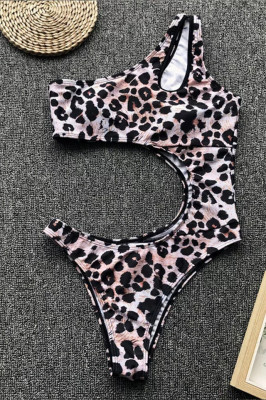 Costum de baie intreg Jane leopard