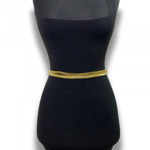 Curea metalica elastica dubla, Wilm, Auriu4
