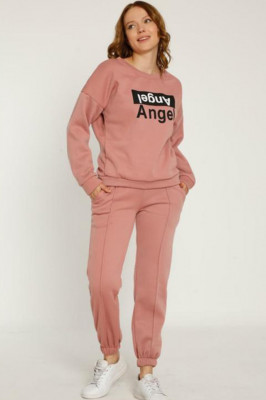 Trening vatuit din bumbac, Angel, Roz2