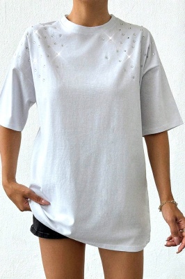 tricou femei cu croi larg