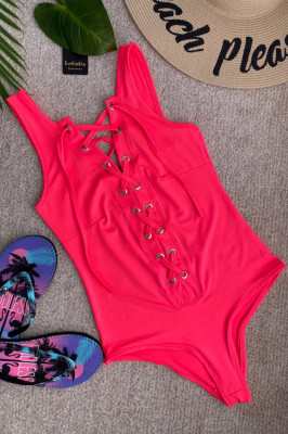 Body - costum de baie LYS Brazil roz