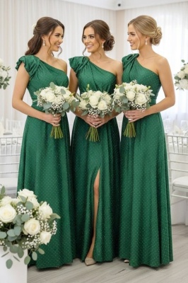 Set 4x Rochie de seara VelaNORA, cu micro-cristale, Verde, Marime S/M