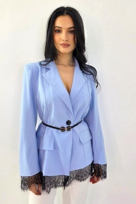 sacou baby blue elegant pentru evenimente speciale