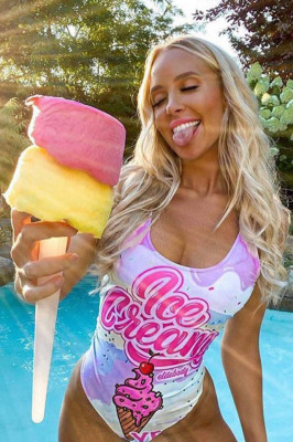Body - costum de baie LYS Pink Ice