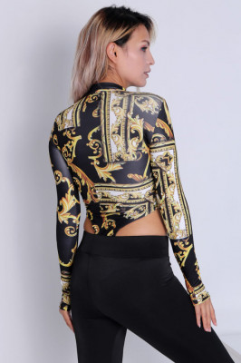 Body cu maneca lunga Zina Royal1