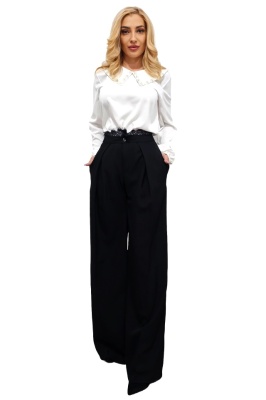pantaloni de ocazie cu dantela