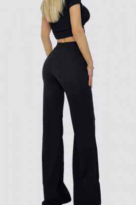 Pantaloni office cu dunga