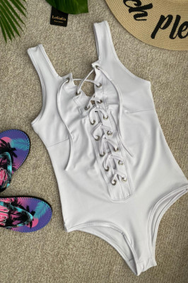 Body - costum de baie LYS Brazil alb-detaliu