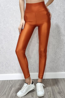 Colanti lycra Marvie cu talie inalta, Gold2