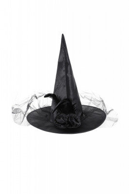 Costum de Halloween, palarie pentru adulti, negru