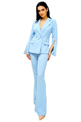 maneca cu slit costum elegant