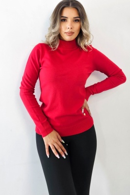 bluza pe gat cu maneca lunga