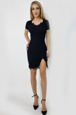 Rochie mini Emily, cu crapatura pe picior 3
