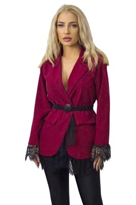 rochie burgundy stil classy