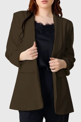 Sacou business BLUMY, cu buzunare decorative, MARO, Marime XL/2XL