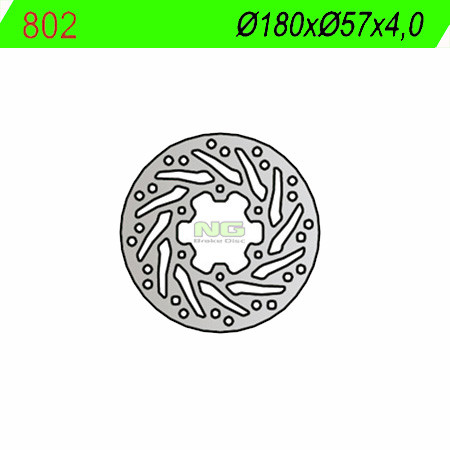 NG - DISC FRANA (spate) NG802 - RS50'06- / GPR50'04-