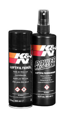 K&N - KIT INTRETINERE FILTRU AER 99-5003EU - CLEANER + ULEI