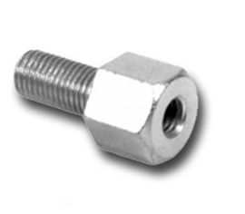 EMGO/MOTOPRO - ADAPTOR OGLINDA - CROM FILETARE STANGA