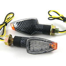 MOTOPRO - SET SEMNALE LED "HEXAGON" - CARBON