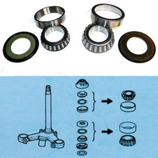 RULMENTI JUG (SET SUP. + INF.) - HONDA SSH907