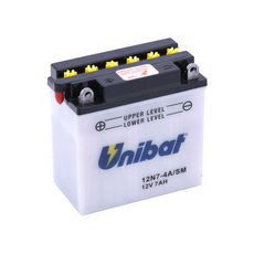 UNIBAT - 12N74A-SM (12N7-4A) (CU INTRETINERE, INCLUDE ACID)