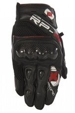 OXFORD - MANUSI SCURTE PIELE / MESH RP - 4      S-XXL TECHBLACK