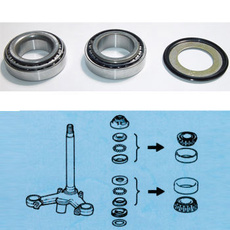 RULMENTI JUG (SET SUP. + INF.) - YAMAHA MX SSY904H
