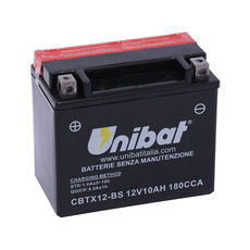UNIBAT - CBTX12-BS (YTX12-BS) (FARA INTRETINERE, INCLUDE ACID)