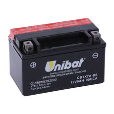 UNIBAT - CBTX7A-BS (YTX7A-BS) (FARA INTRETINERE, INCLUDE ACID)