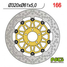 NG - DISC FRANA NG166001 / NG166 - ZX-6R / 7R / 9R / ZZR1100
