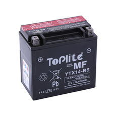TOPLITE YUASA - YTX14-BS (FARA INTR., INCL. ACID)