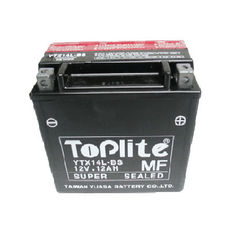 TOPLITE YUASA - YTX14L-BS (FARA INTR., INCL. ACID)