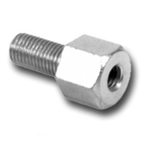 EMGO/MOTOPRO - ADAPTOR OGLINDA - CROM FILETARE STANGA