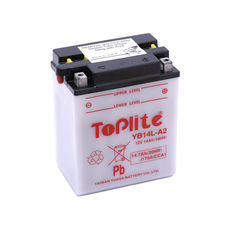 TOPLITE YUASA - YB14L-A2 (CU INTR., NU INCL. ACID)