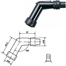 NGK - PIPA BACHELITA - VD05EG