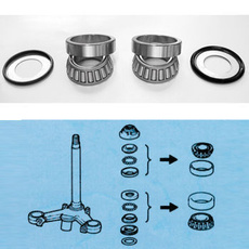 RULMENTI JUG (SET SUP. + INF.) - NX250 / 500 / 650 SSH902R