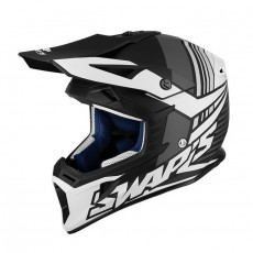 SIFAM - Casca Offroad SWAP's S818 - NEGRU / ALB MAT, S