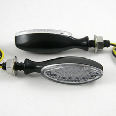 MOTOPRO - SET SEMNALE LED ALUMINIU "SMARTLINE" -NEGRE