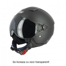 SIFAM - Casca Open-face S-LINE S779 - NEGRU MAT, XS